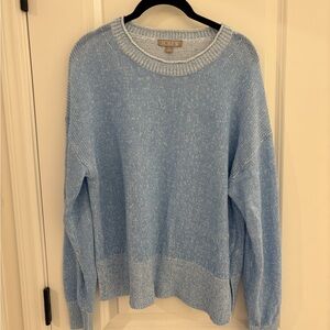 J. Crew Light Blue Crew Neck Sweater